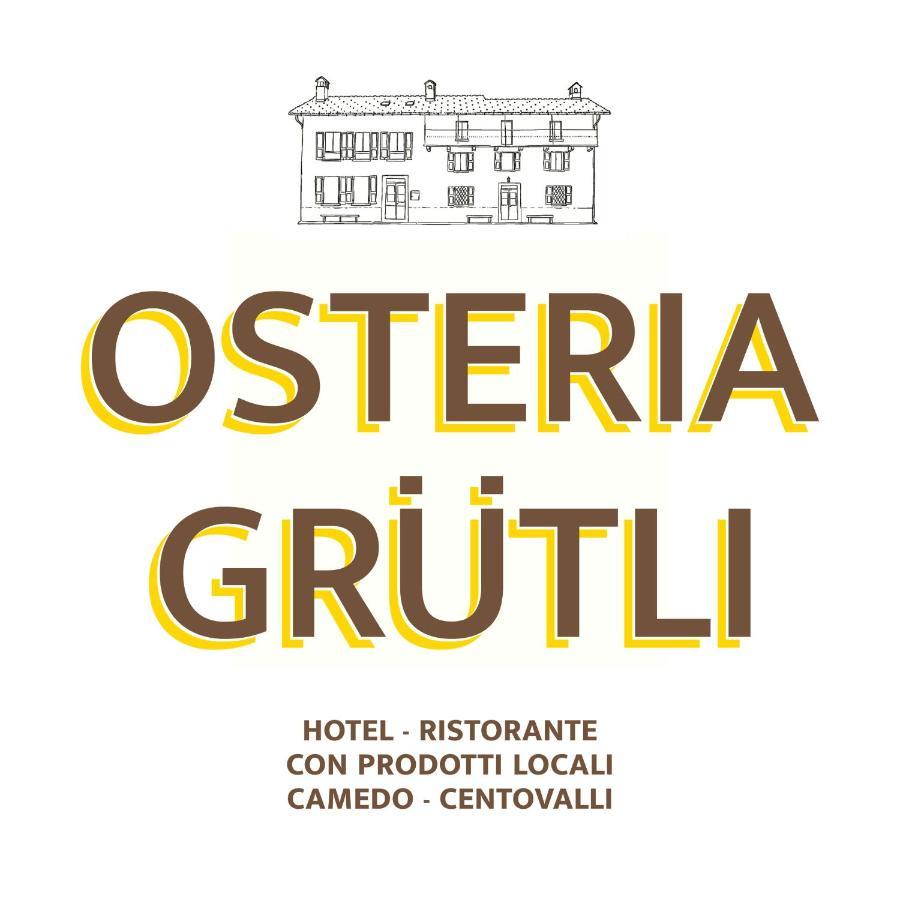 Osteria Gruetli Con Alloggio Borgnone Экстерьер фото