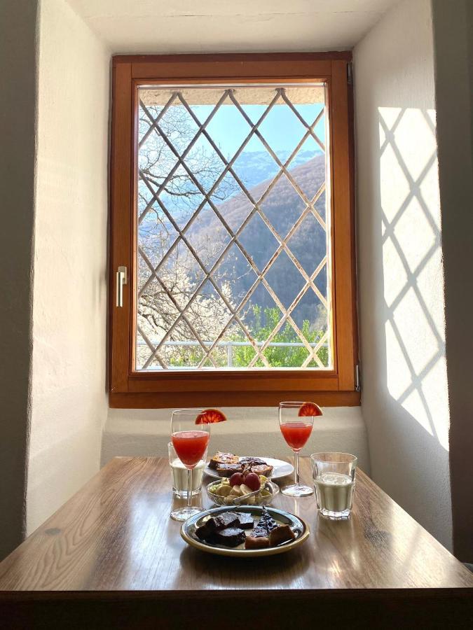 Osteria Gruetli Con Alloggio Borgnone Экстерьер фото