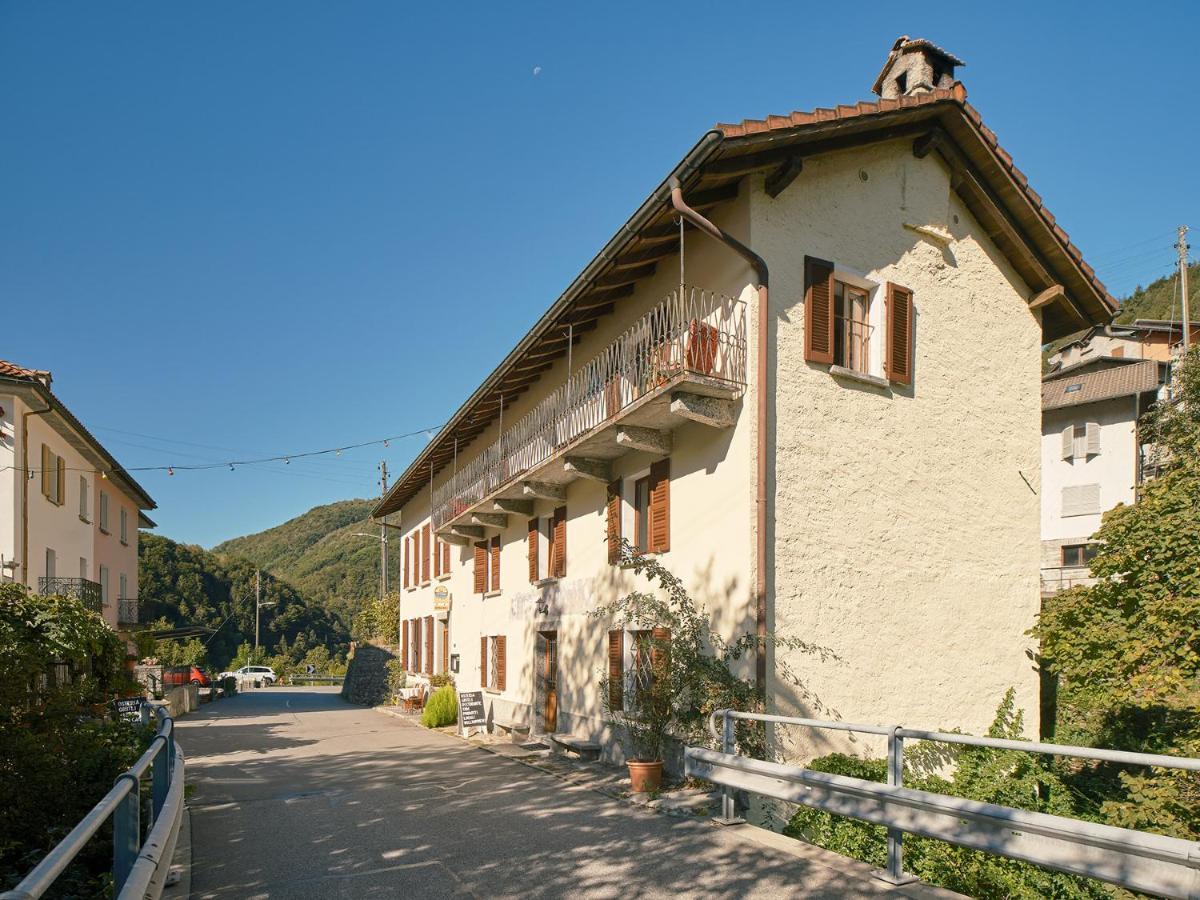 Osteria Gruetli Con Alloggio Borgnone Экстерьер фото